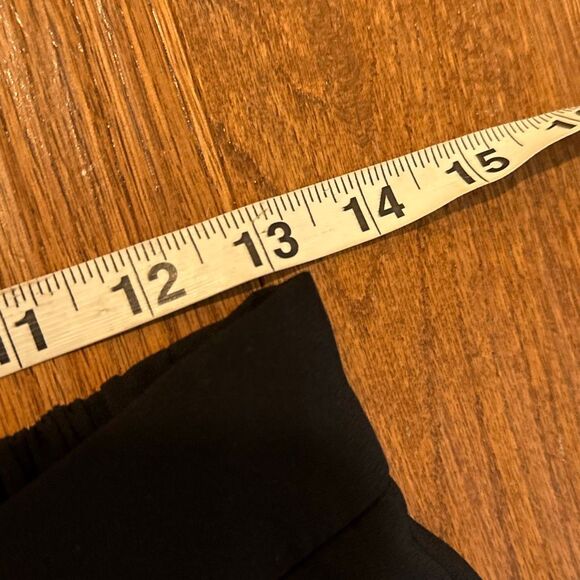 Aritzia Babaton black seam front pull on tapered pant 6 - Picture 7 of 11